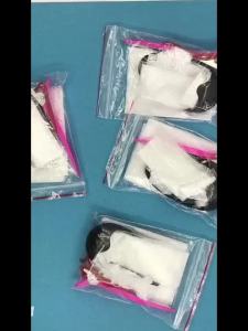 ZEO Hairdressing Tools Brushes Bowl Combo Salon Hair Color Dye DIY Set Black