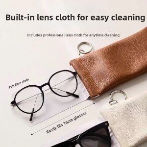 YINGYU | Auto-closing High-end Glasses Card Storage Pouch