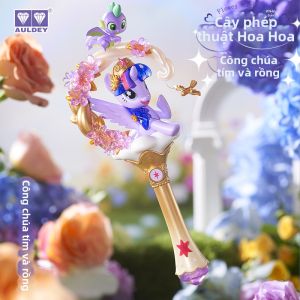 AULDEY | Magic Wand Blind Box Toy Hidden Version Fairy Purple Joy Flower Double Diamond Small Horse Fairy Wand Childrens Ornaments