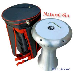 DARBUKA 8INC NATURAL GRATIS TAS+KUNCI L