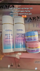 SKINCARE FARMA WHITENING BPOM AMAN PERAWATAN WAJAH FLEK JERAWAT