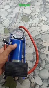 Pompa Angin Foot Pump Ban Motor Mobil Sepeda Darurat / Food Pump / Pompa Kaki Motor