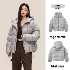 Áo Khoác Ngắn Bông Ấm Áp