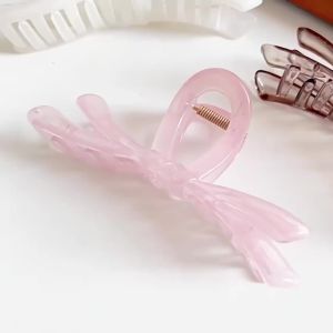 Kẹp Tóc Nơ To Hàn Quốc Dành Cho Nữ Bé Gái Kẹp Cá Mập Acrylic Dễ Thương Kẹp Tóc Thời Trang Phụ Kiện Tóc Xinh Xắn
