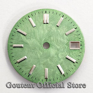 Watch Mod Repair Accessories 28.5mm Multi‑Style Sterile Watch Dial Multiple Colors Option Fit NH34 NH35 Movement