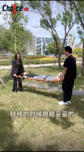 Portable Stretcher Emergency Rescue Foldable Lightweight Storage Outdoor Safety Equipment