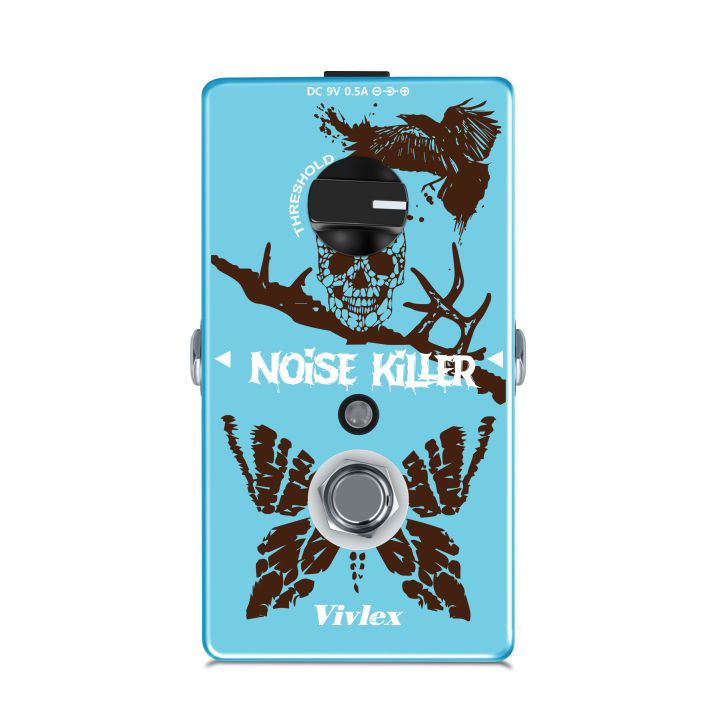 Vivlex Noise Gate Pedal, Noise Killer Guitar Pedal Noise Suppressor