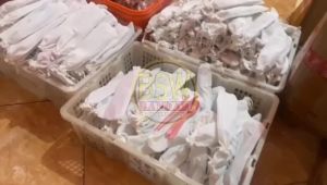 (50 pcs) Souvenir Sendok Garpu Sumpit LOKAL Set Travel Kemas POUCH BLACU Makassar