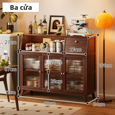 ZHUSHANXIA | Tủ Đựng Đa Năng Kiểu Cổ Narrow Sideboard