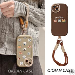 Silicone Phone Case with Wrist Strap Full Cover Anti-Fall for Dogs And Cats Compatible with Huawei Mate70Pro Mate50 Mate40Pro P20 P50 P60 Mate30 P40