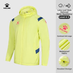 Kelme | Water Repellent Soccer Training Hooded Jacket