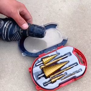 MATA BOR PAGODA SET 6 PC HSS STEP DRILL TITANIUM COATED