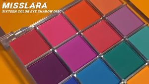 Opaleral พาเลทอายแชโดว์ เนื้อแมตต์ 16 สี ติดทนนาน อายแชโดว์ Pearlescent อายแชโดว์ Palette กันน้ำ Lasting