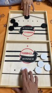 Đồ chơi cờ búng gỗ đối kháng cao cấp đồ chơi bắn bi xuyên lỗ vui nhộn đấu trường giải trí cho mọi lứa tuổi - Chính hãng dododios - cờ búng khúc côn cầu bằng gỗ