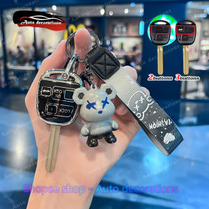 เหมาะสำหรับ Toyota Land Cruiser Camry Corolla Rav4 Lexus Wish Alphard Prado Harrier Yaris Toyota ฝาครอบป้องกันกุญแจ