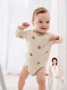 EMXEE | Accordion Bamboo Cotton Blend Onesie