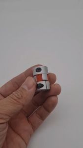 Jaw coupling OD20 L30 รูกลม คลับปิ้งแบบยางแดง ยอยแบบยางแดงสำหรับงานซ่อมแซมเครื่องจักรหรือสร้างเครื่องจักร Torque1.5 m N.M