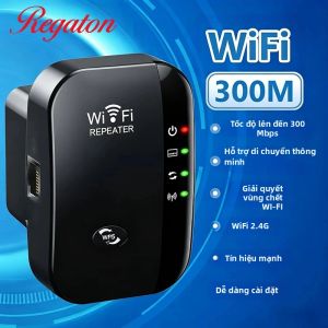 Bộ Mở Rộng Phạm Vi WiFi Không Dây 300M 2.4GHz Bộ Khuếch Đại Tín Hiệu Mạnh Dễ Dàng Thiết Lập Tăng Cường Mạng Cho Nhà Và Văn Phòng