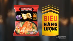 Mì ăn liền KOKOMI tôm chua cay có thịt ly 90g