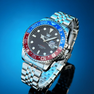 OLEVS watch for men waterproof fashion roating bezel calendar luminous stainsteel strap relo for men