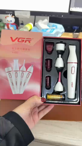 VGR V-825 Electric Epilator Women Female Face Depilation Leg Body Shaver Eyebrow Trimming Tool Facial Hair Remover
