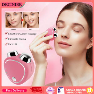 Deciniee 3d mặt điện nâng con lăn mát xa microcurrent ems mặt trẻ hóa săn chắc da mát xa mặt chăm sóc làm đẹp da da làm săn chắc massage vẻ đẹp thiết bị