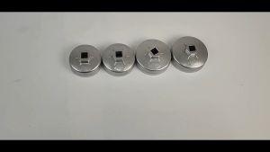 Cap Type Oil Filter Wrench Aluminum Car Oil Filter Cap Wrench Automotive Oil Filter Removal Tool