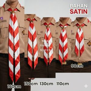 Kacu Hasduk Dasi Pramuka SNI Super Satin Saten Siaga Penggalang Penegak Pandega SD SMP SMA Guru Pembina