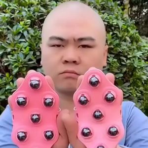 Bi massage body gắn bàn tay loại 7 bi từ tính (Nam châm)