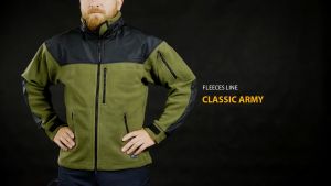เสื้อแจ็คเกต HELIKON-TEX CLASSIC ARMY Jacket - Fleece