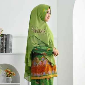 JILBAB MUSLIMAT NU CERUTY BABYDOLL PAD ANTAM AISAH