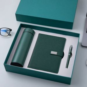 SG Specool® Business Gift Set Smart Temperature Display Thermos Cup+Notebook Set Gift Box Souvenir Christmas Gift Men Gifts