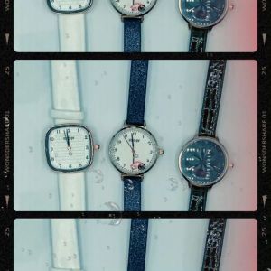 Jam Tangan Wanita Analog Tali Kulit Vintage
