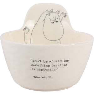 LOTUS BLUE | Special Moomin Themed Blue Lotus Ceramic Bowl