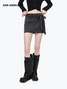 ANN ANDELMAN | New Plaid Design Half Skirt