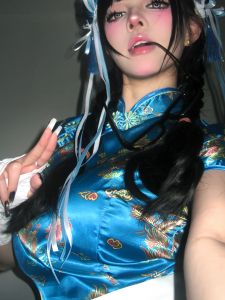 New Chinese Style Cheongsam Dress Halloween Christmas Cosplay Uniform Soft Girl Maid Skirt Short Cheongsam Daily Wear