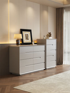 Minimalist Italian Solid Wood Chest of Drawers