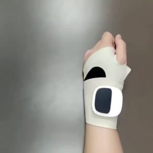 foreverlily | Máy Mát Xa Rung Cổ Tay Không Dây Bằng Điện 8 Chế Độ Giảm Mệt Mỏi Cơ Tay Có Thể Sạc Lại Nẹp Cổ Tay Bảo Vệ Quấn Để Tạo Sự Thoải Mái