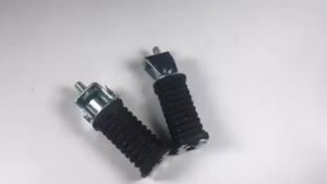 Folding Aluminum Foot Pegs For Motorcycle 10mm Thread Left And Right Moto Footrests Accessories