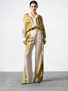 Summer Lightweight Printed Flowy Culottes