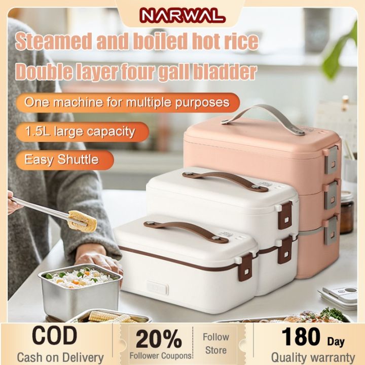 Electric Lunch Box with Single Layer, Electric Food Warmer