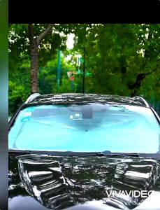 ร่มบังเเดดหน้ารถ ร่มกันแดดในรถ ม่านบังแดด ที่บังแดดในรถยนต์ บังแดดรถยนต์ บังแดดหน้ารถ บังแดด กันแดด สะท้อนแสงแดด