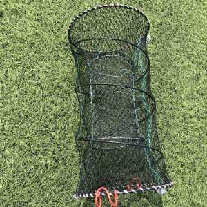 Telescopic Folding Fishing Net Shrimp Fish Trap Carp Large Creel Feeder Crab Catchers Surfcasting Accessories Casting Network