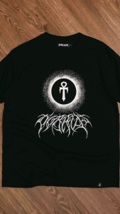 DGRAVE CREATIONS ANKH’ BLACK T-SHIRT