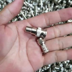 Grosir 10pcs Konektor Jack BNC DRAT set CCTV TAIWAN Original BNC UNTUK kabel CCTV Kamera