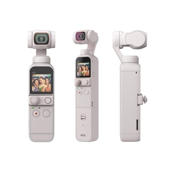 DJI Pocket 2」に新色サンセットホワイトが登場。Vlog向け新セットで