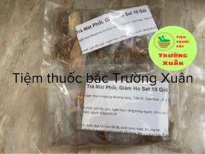 Set 10 Gói Trà Mát Phổi Giảm Ho