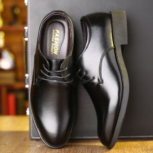 Dress Shoes for Men Business Formal Shoes Mens Leather Shoes Youth Korean Version British Style Soft Solecasual Shoes Mens Shoes