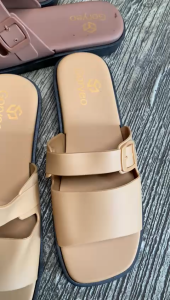 Sandal Wanita Terbaru/Sendal Selop Karet Goryeo 2530-3/Sendal Jelly Flat Import Kekinian