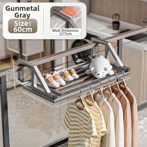 Balcony Drying Rack Adjustable Window